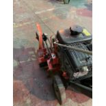 Ariens 9” tilt blade turf edger very good condition powered by a Subaru 6.0 petrol egine