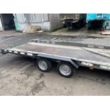 Indespension trailer twin wheel this trailer has been completely refurbished with 2 brand new