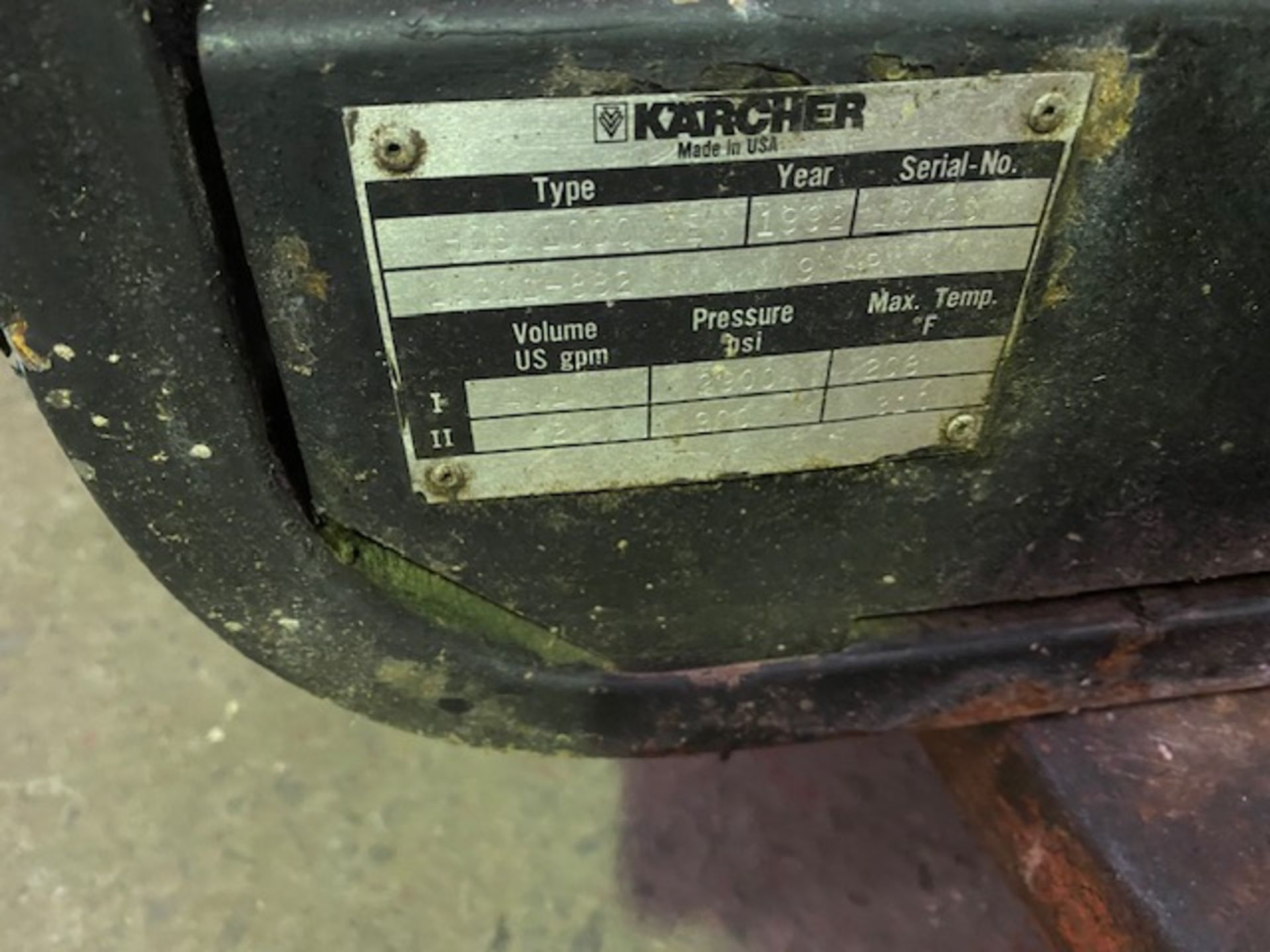 Karcher Pressure Washer HDS1000DE - Bild 3 aus 6