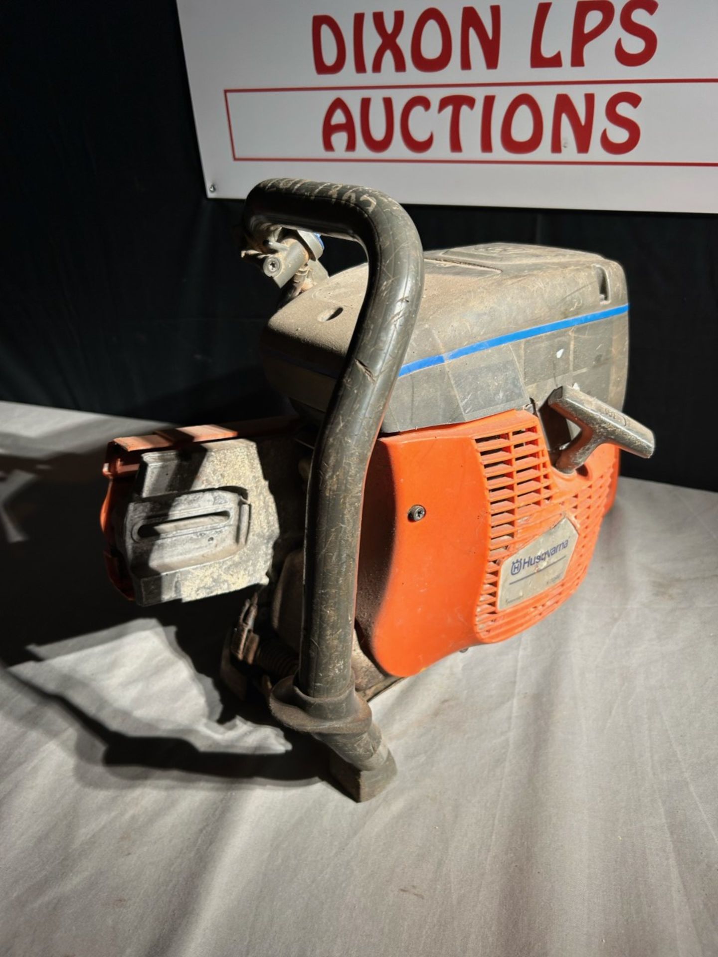Husqvarna k770. Selling as non runner as it needs blade guard end and belt - Image 2 of 2