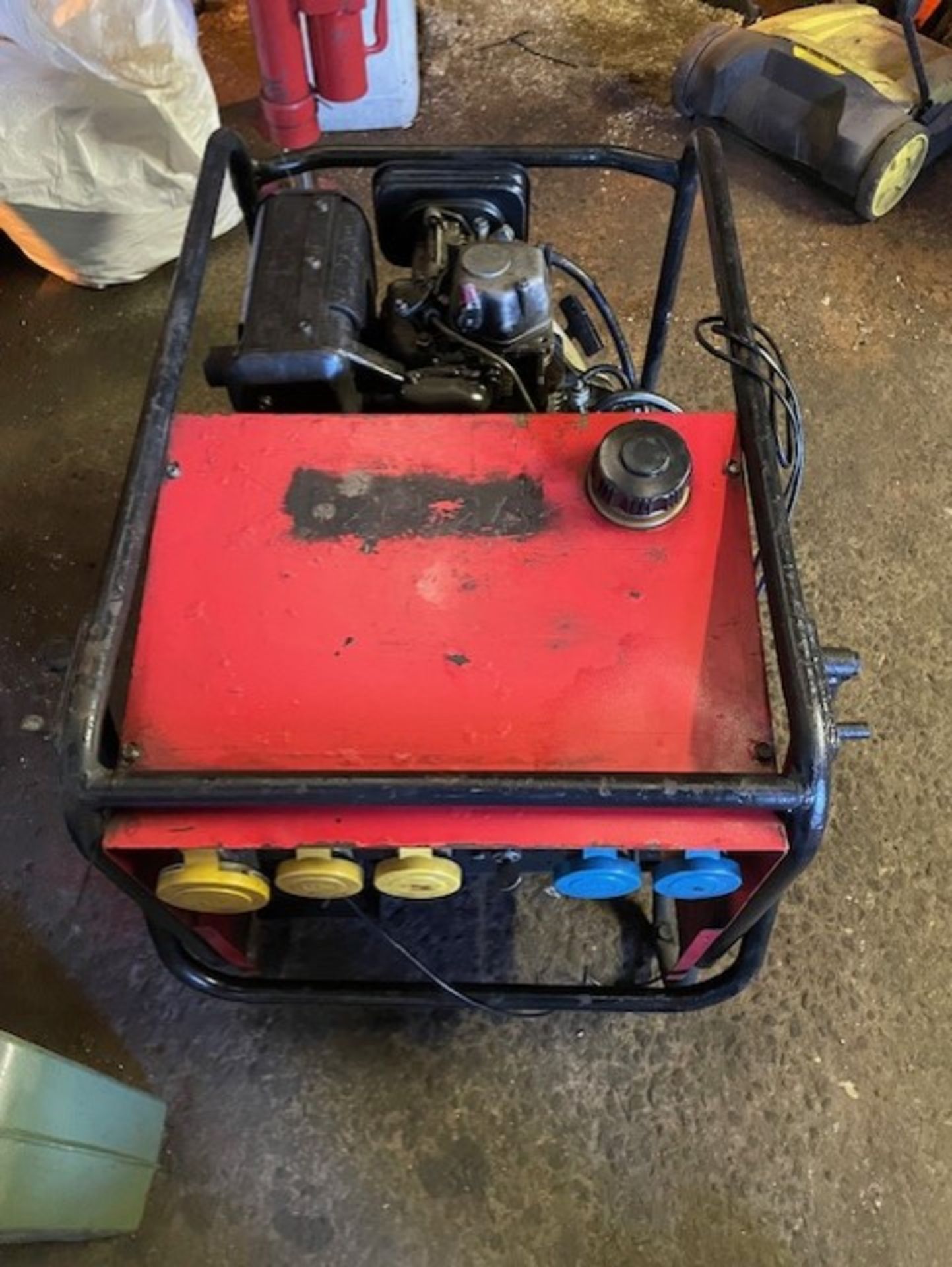 Generator with yanmar engine The engine sounds rough when you turn it over So could be a new