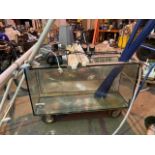 Reptil Tank with stand and accessories , each tank measures 120 x 38 x 60 cms