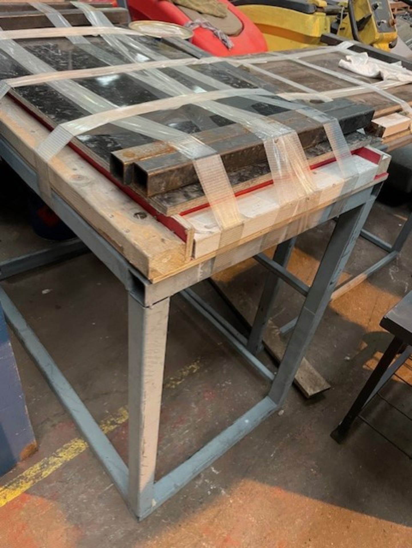 Fibre glass panel making tables 4 of them in total change the mould to suit whatever you are making - Image 3 of 6