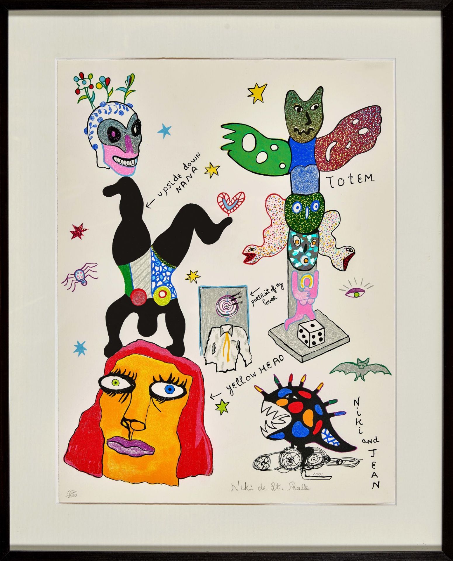 SAINT PHALLE, NIKI DE: "Totem". - Bild 2 aus 2