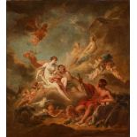 BOUCHER, FRANÇOIS, Kopie - Copy: Vulkan überreicht Venus die Waffen für Aeneas.