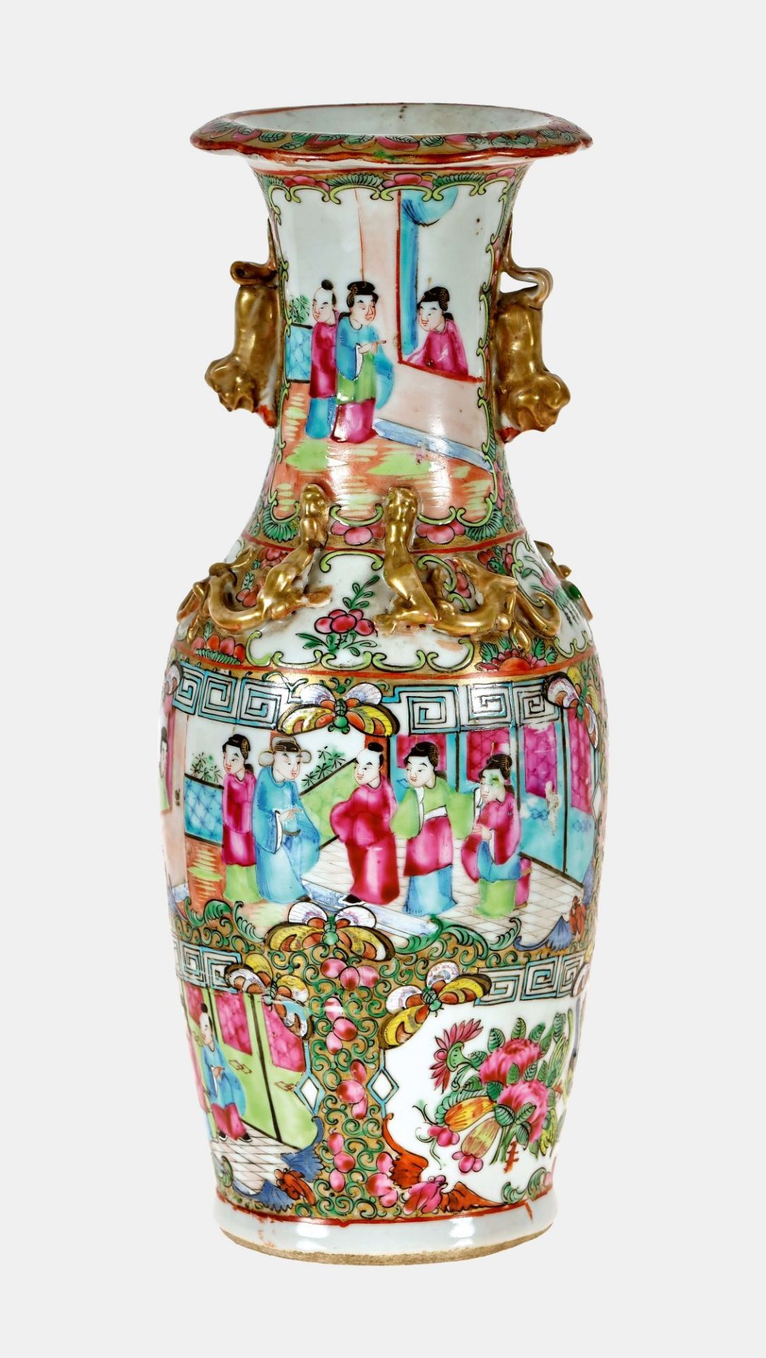 VASE: China, Kanton, Ende 19. Jh.