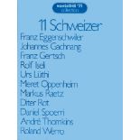 OPPENHEIM, MERET, GERTSCH, FRANZ: "11 Schweizer".