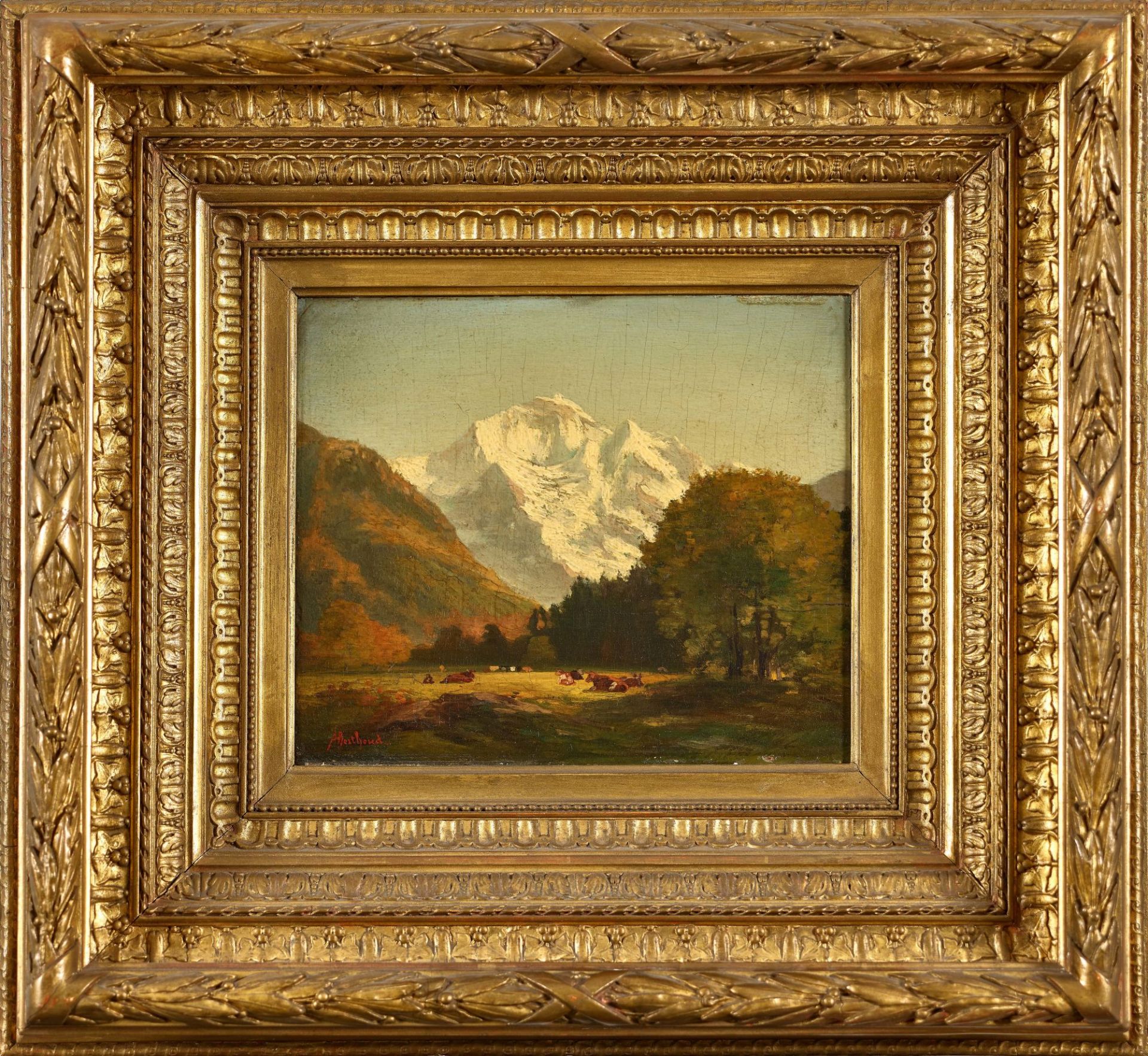 BERTHOUD, AUGUSTE HENRI: "La Jungfrau". - Bild 2 aus 2