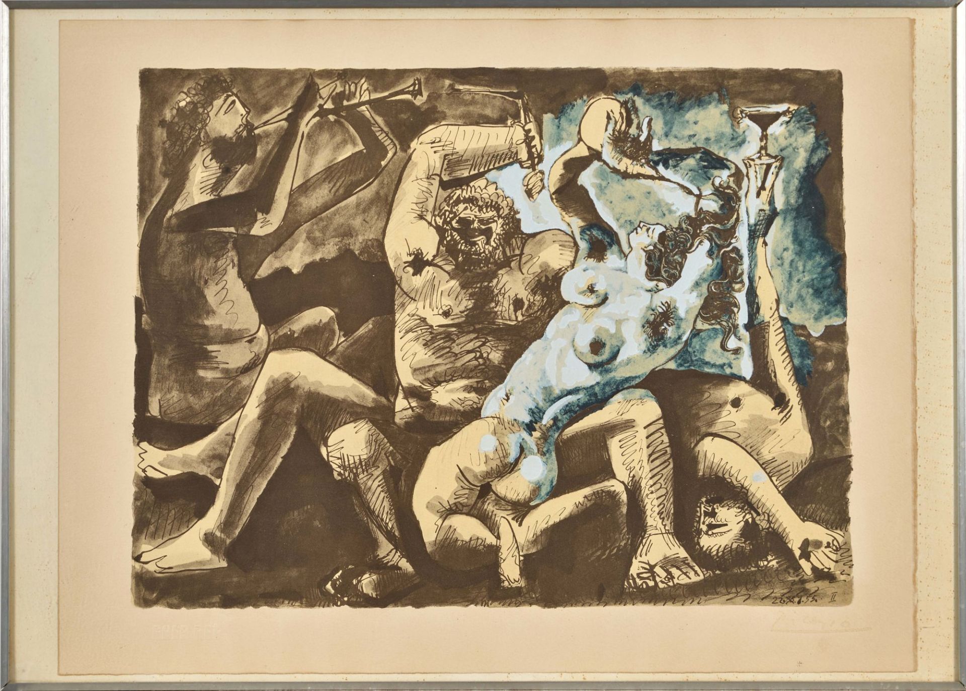 PICASSO, PABLO, Nach - After: "Bacchanale". - Image 2 of 2