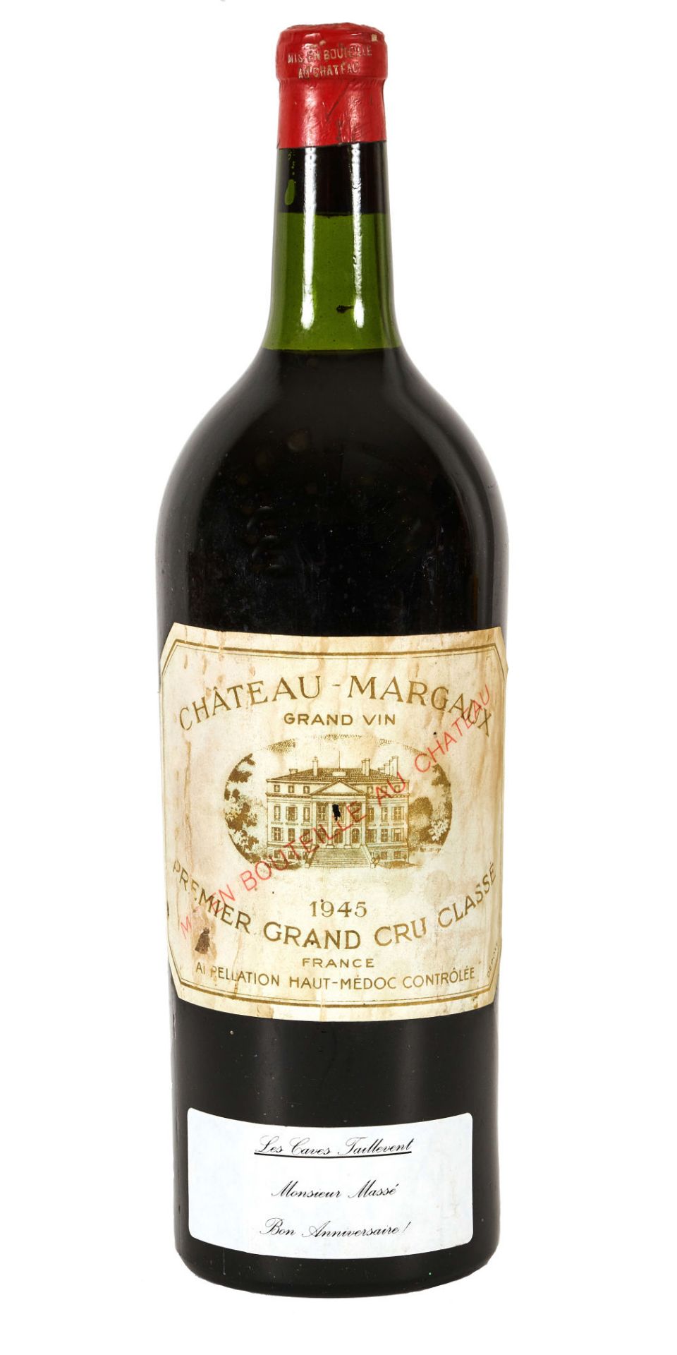 CHÂTEAU MARGAUX: Margaux, Premier Grand Cru Classé, 1945.