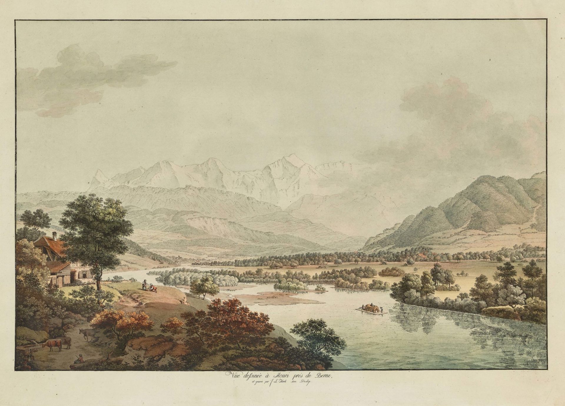 ABERLI, JOHANN LUDWIG: Konvolut. - Image 2 of 8