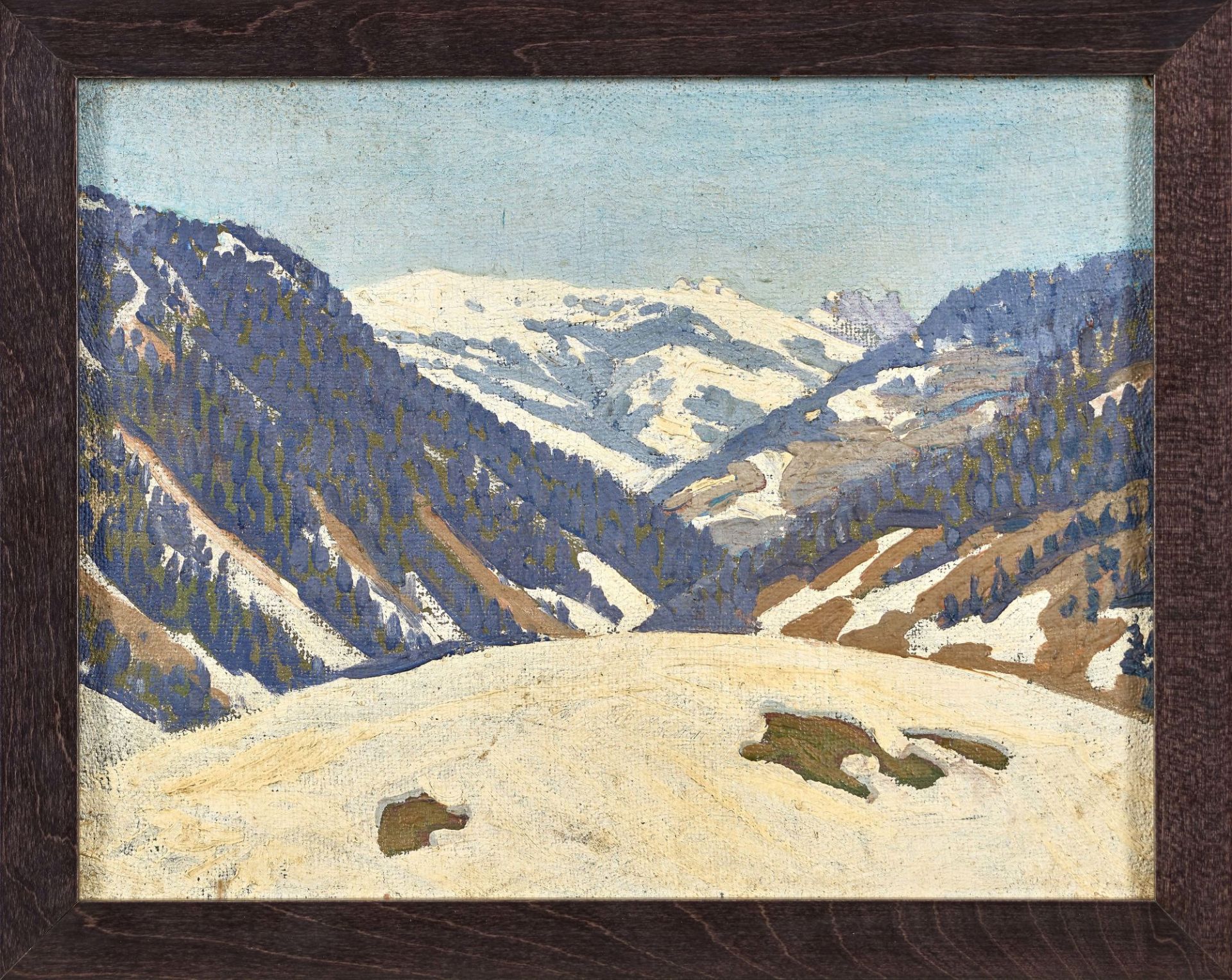 GEIGER, ERNST SAMUEL: Schneeschmelze. - Bild 2 aus 2