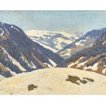 GEIGER, ERNST SAMUEL: Schneeschmelze.