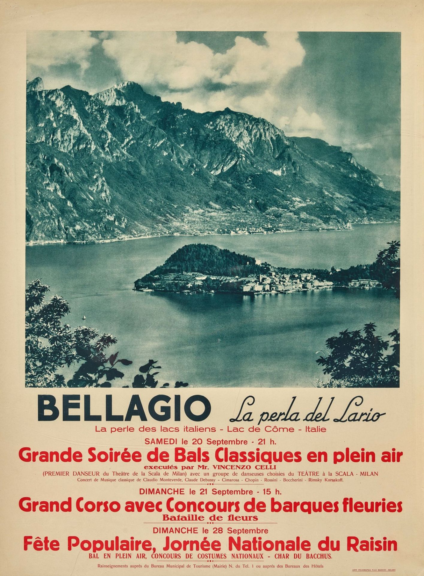 ANONYM: "Bellagio - La perala del Lario".