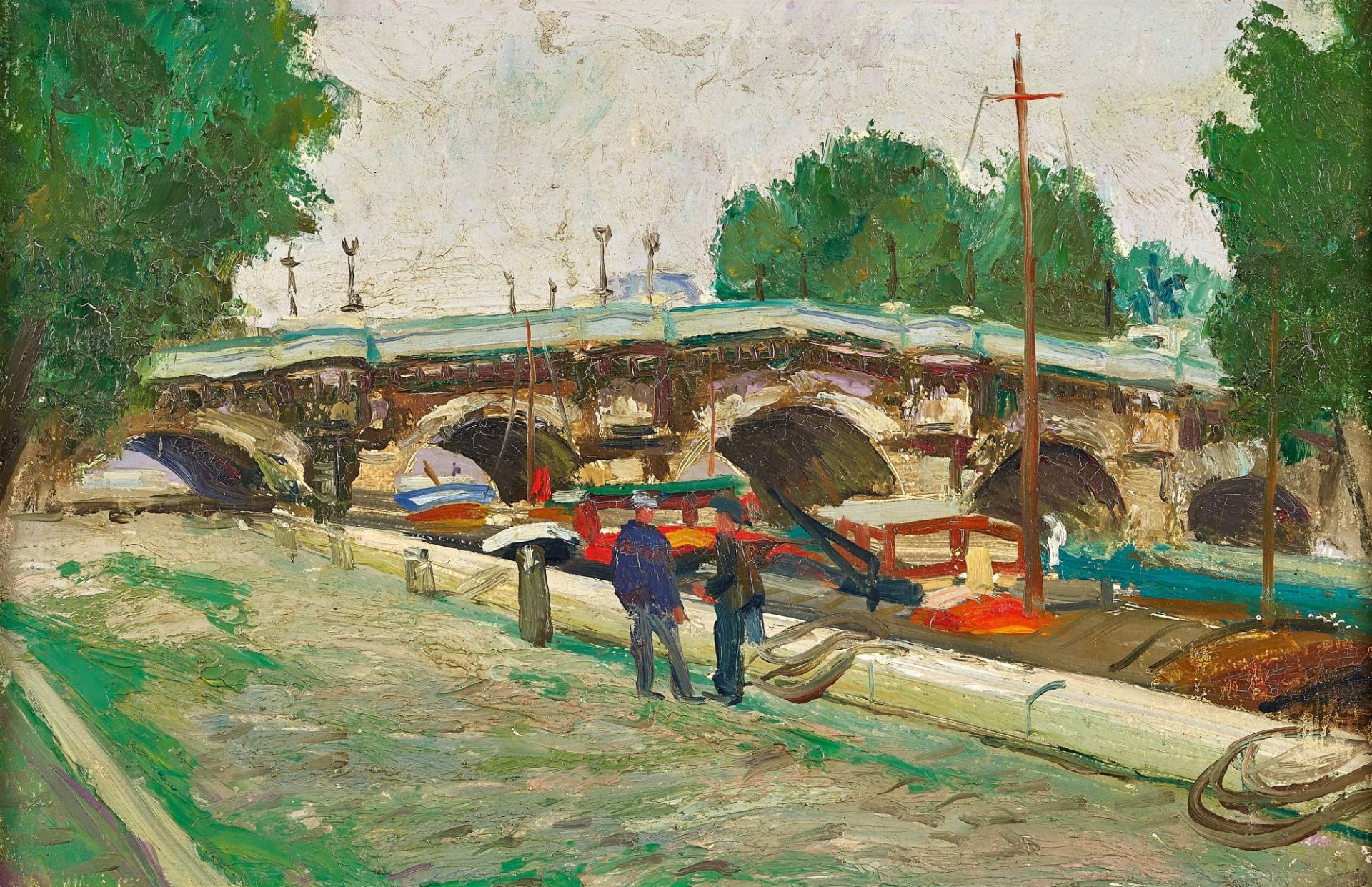 PAOLO (EIGTL. MÜLLER, PAUL JAKOB): "Pont Neuf, Paris".