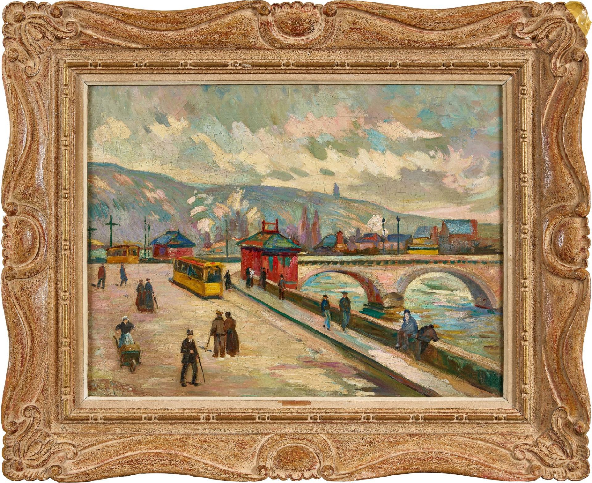 GUILLAUMIN, ARMAND (AUCH JEAN-BAPTISTE ARMAND): "Le Pont de Corneille à Rouen". - Bild 2 aus 3