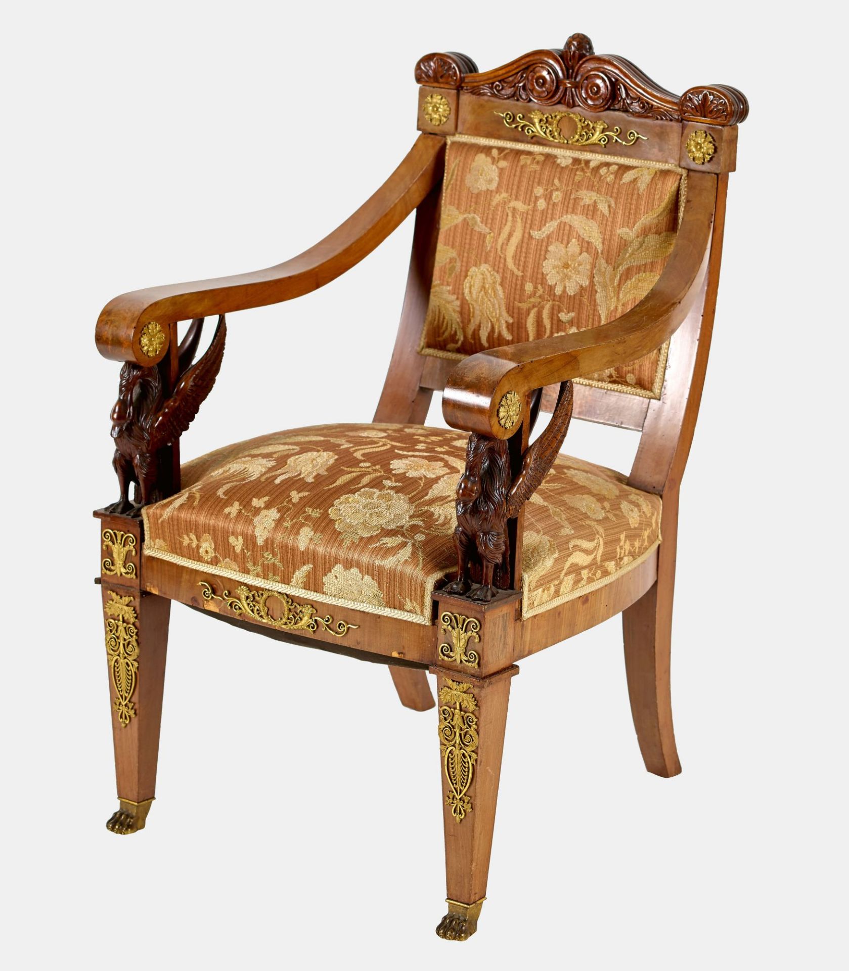 FAUTEUIL: Empire, 18./19. Jh.