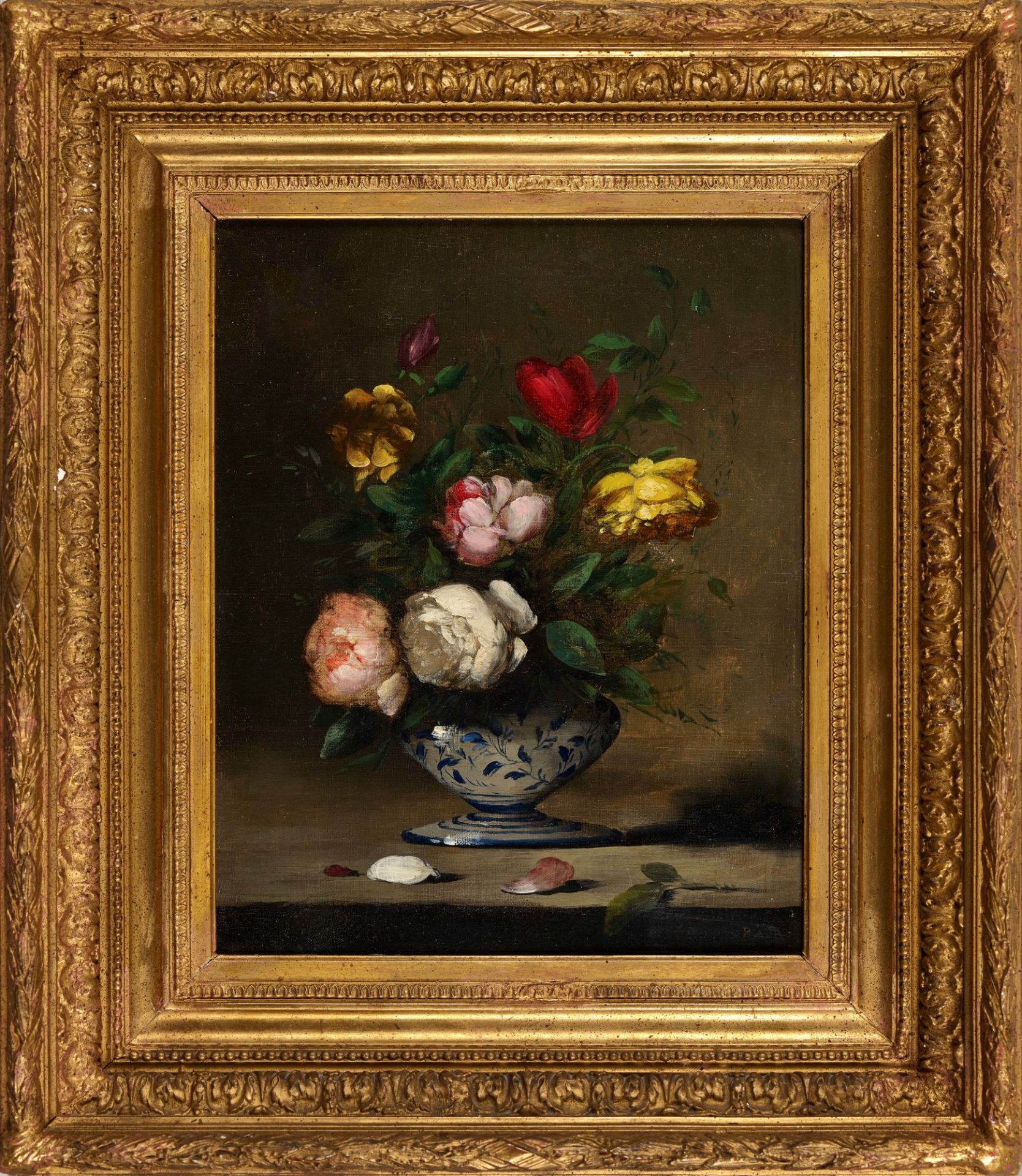 RIBOT, GERMAIN THÉODORE: Bouquet de fleurs. - Bild 2 aus 2