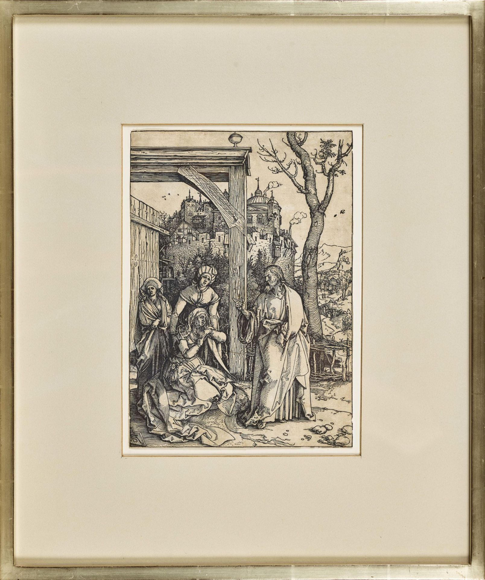 DÜRER, ALBRECHT: "Christus nimmt Abschied von seiner Mutter". - Bild 2 aus 2