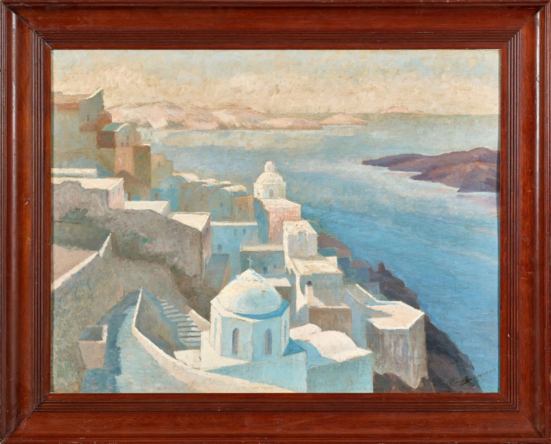 BAUMANN, PAUL: Santorini. - Image 2 of 2