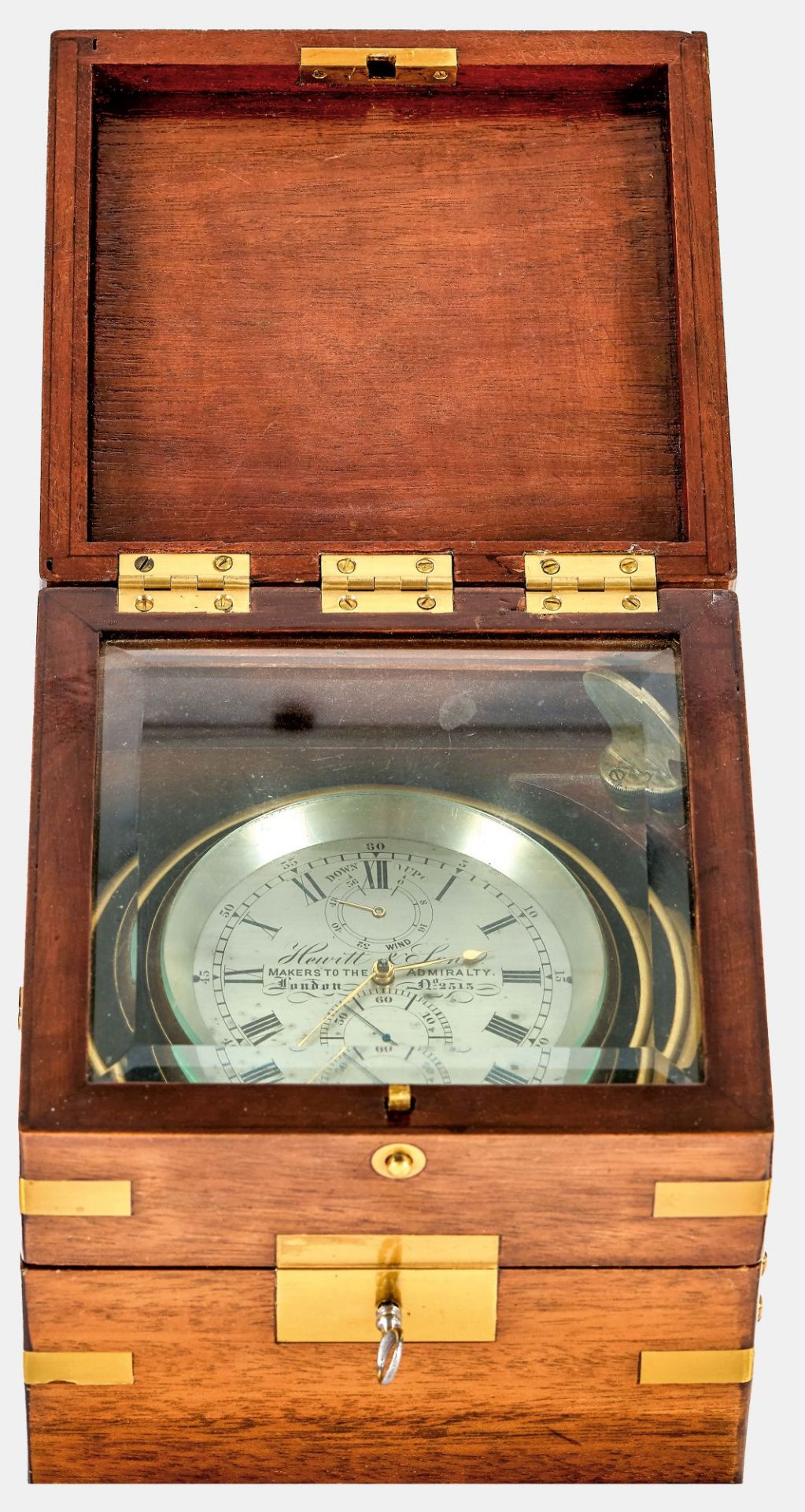 SCHIFFSCHRONOMETER: London, Ende 19. Jh. (Hewitt & Son).