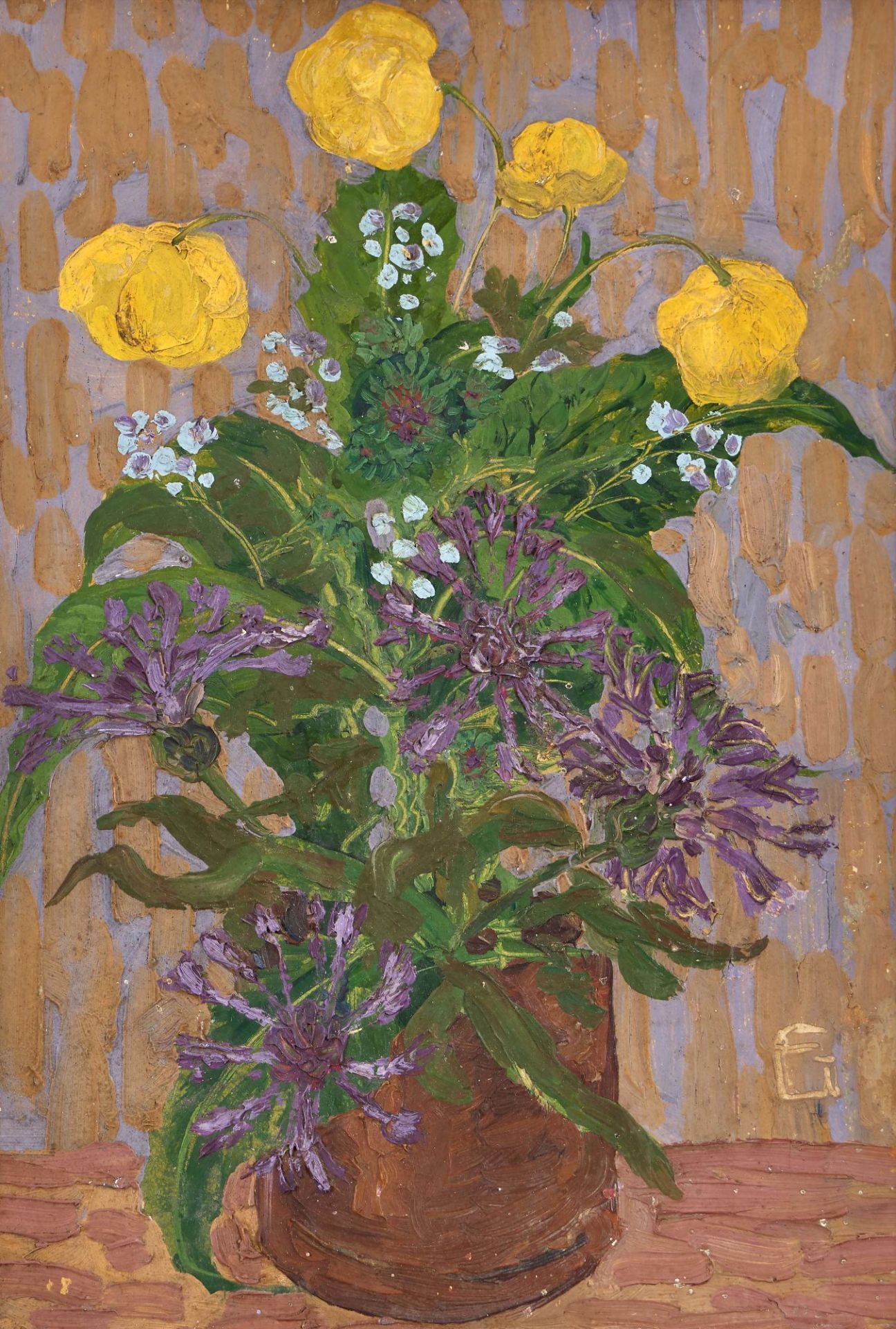 GEIGER, ERNST SAMUEL: "Blumen".