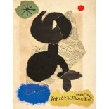 MIRÓ, JOAN: Tristan Tzara: "Parler seul. Poème".