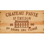 CHÂTEAU PAVIE: Saint-Émilion, Premier Grand Cru Classé, 1990.