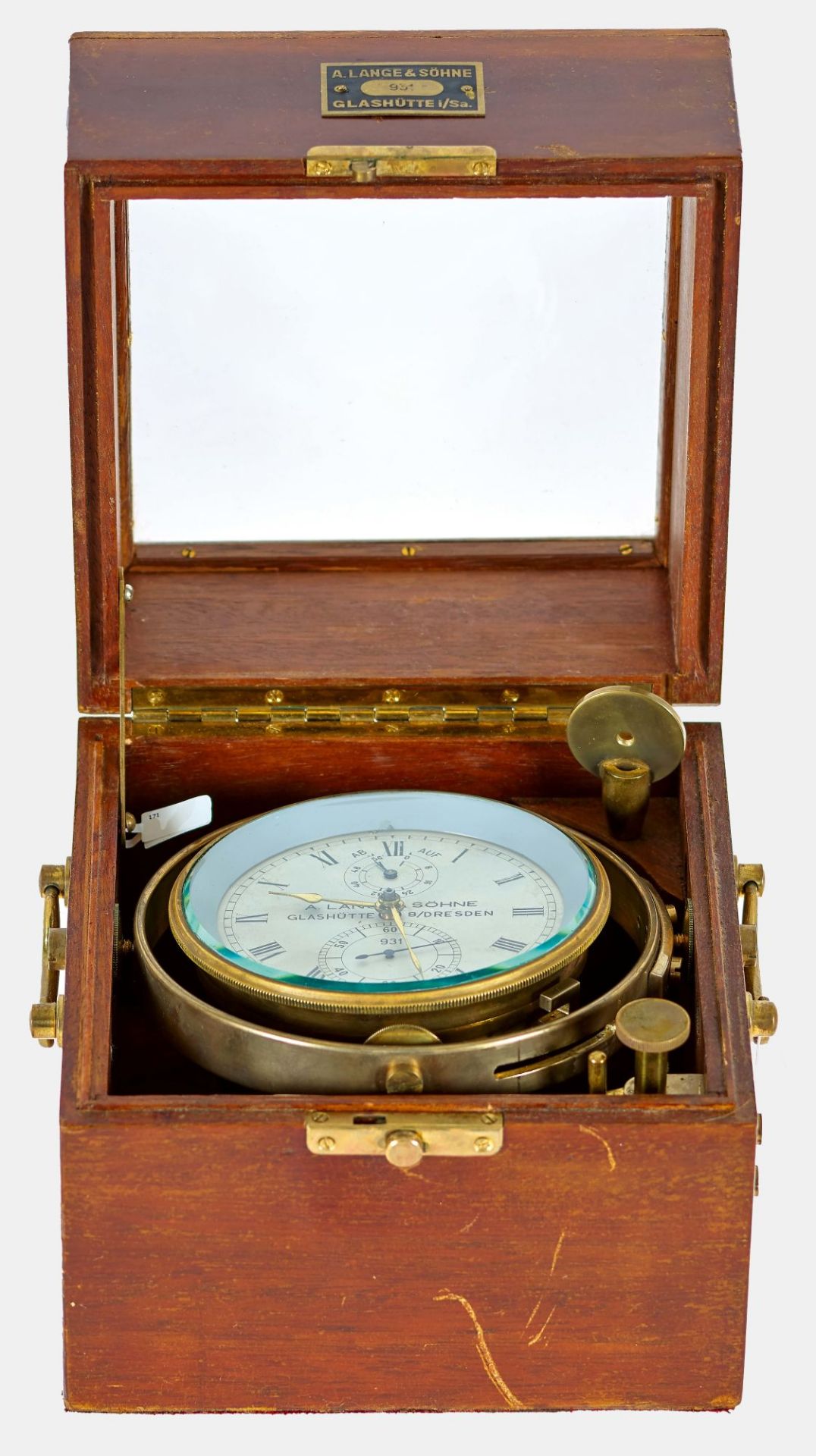 SCHIFFSCHRONOMETER: Glashütte, 1949 (A. Lange & Söhne).