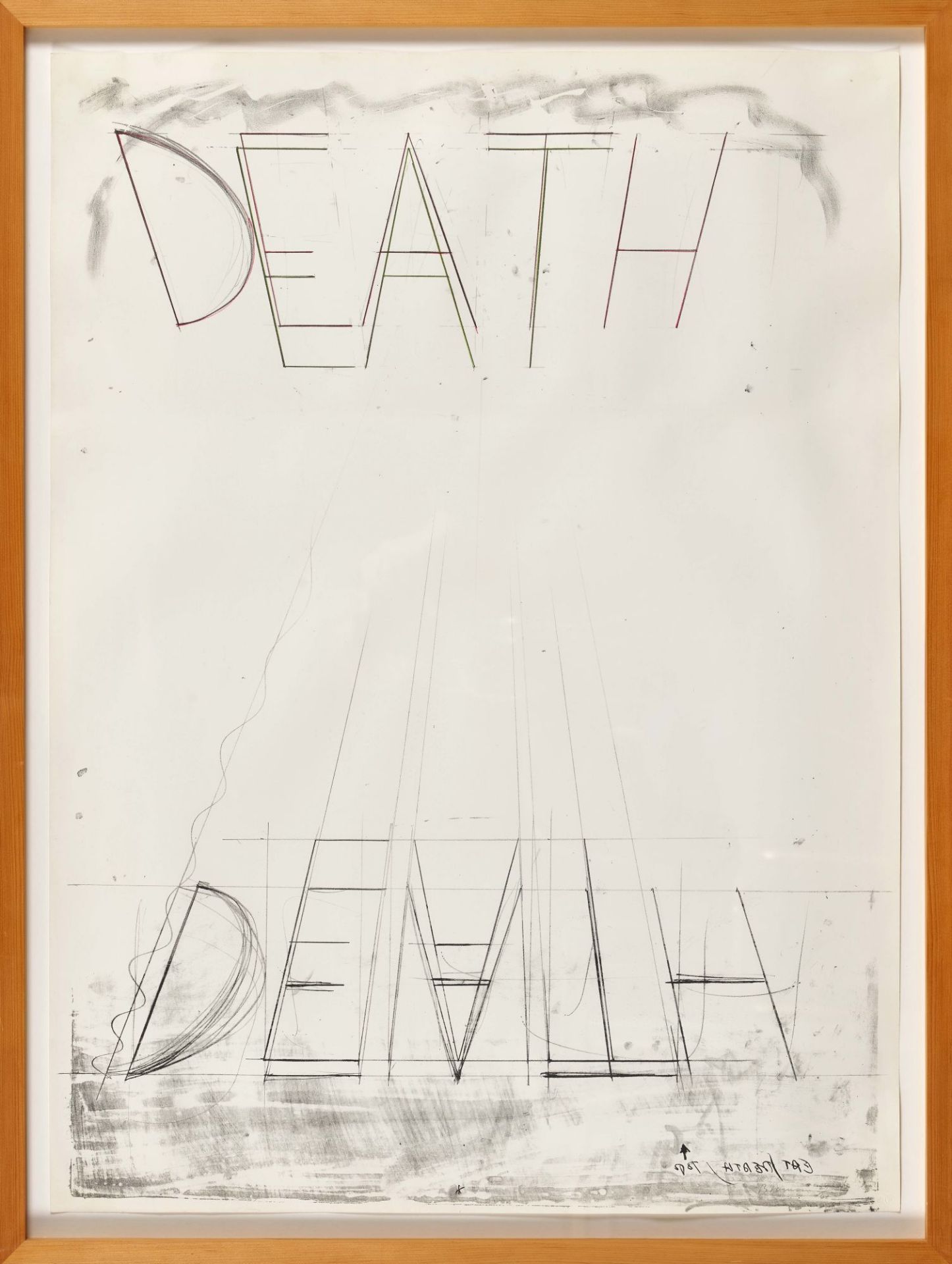 NAUMAN, BRUCE: "Eat Death". - Image 2 of 2