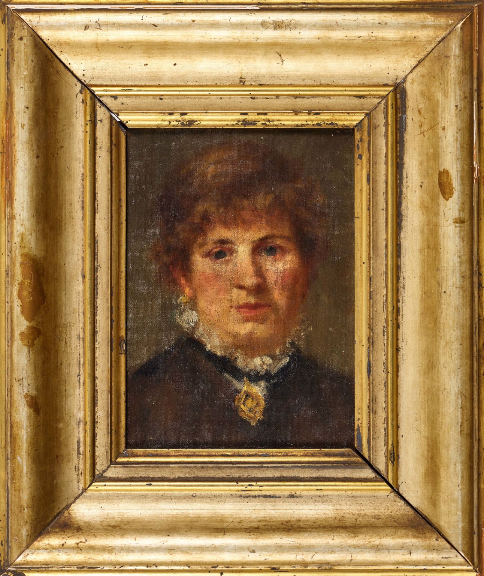 BARZAGHI-CATTANEO, ANTONIO, Zugeschrieben - Attributed: Kopfporträt einer Frau. - Image 2 of 2