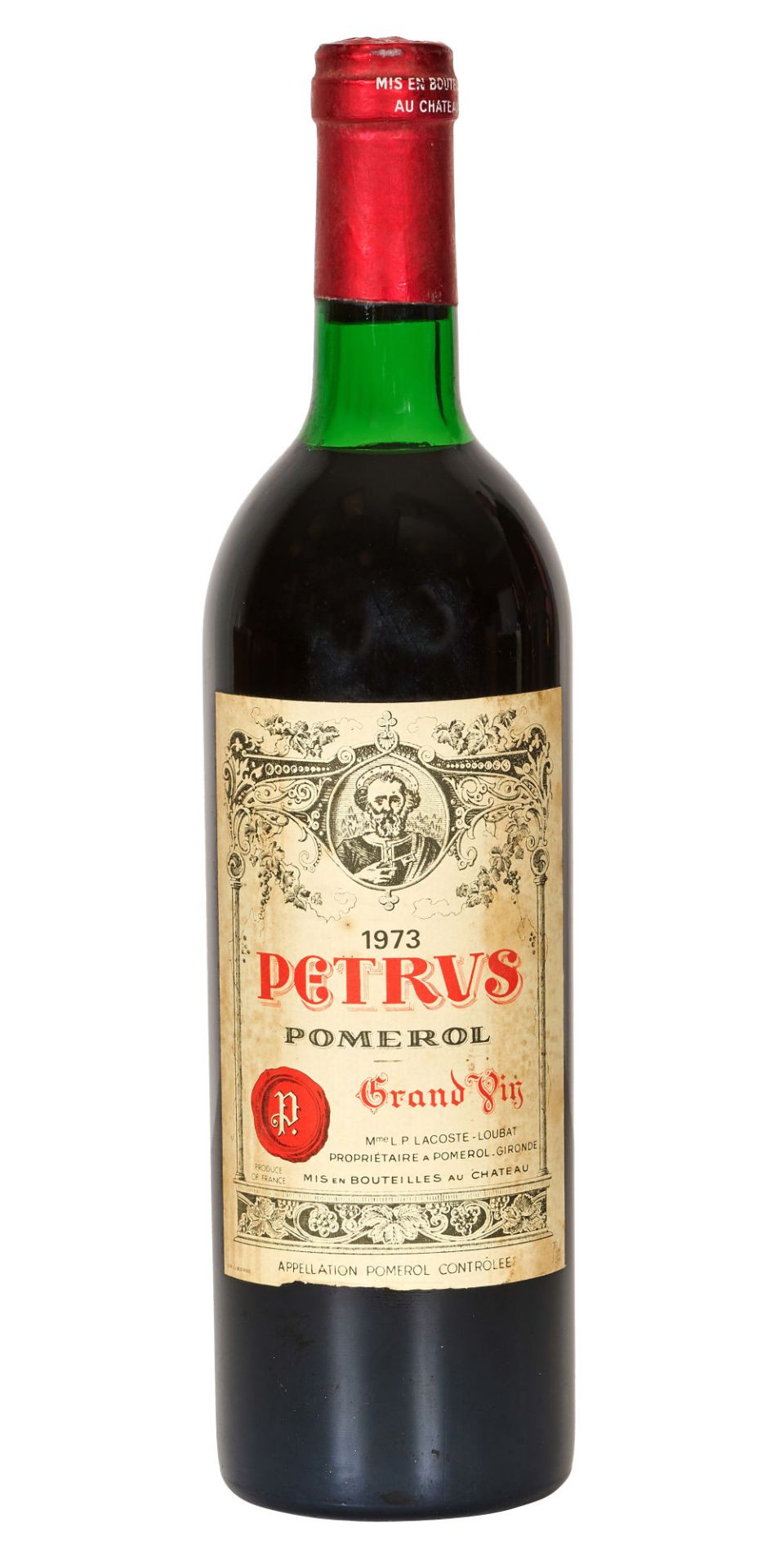 CHÂTEAU PÉTRUS: Pomerol, 1973.