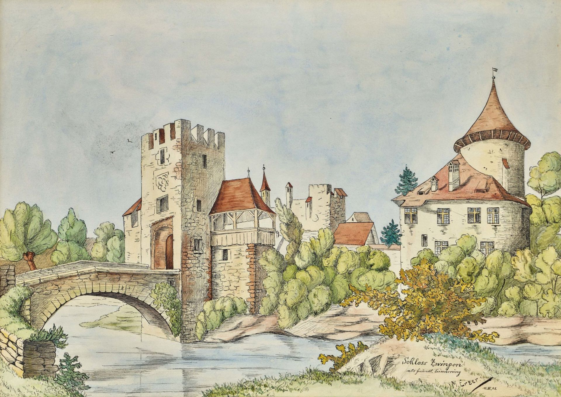 ERZER, M.: "Schloss Zwingen".