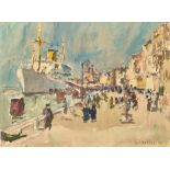 MATHEY, PAUL ALBERT: Promenade von Venedig.