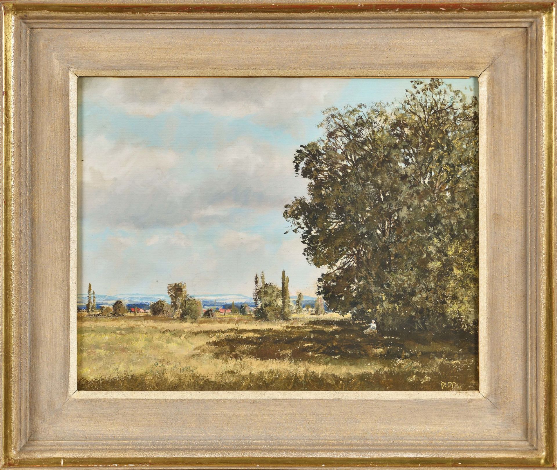 MÜLLER, RUDOLF: Weite Landschaft. - Image 2 of 2