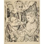 BECKMANN, MAX: "Familienszene (Familie Beckmann)".