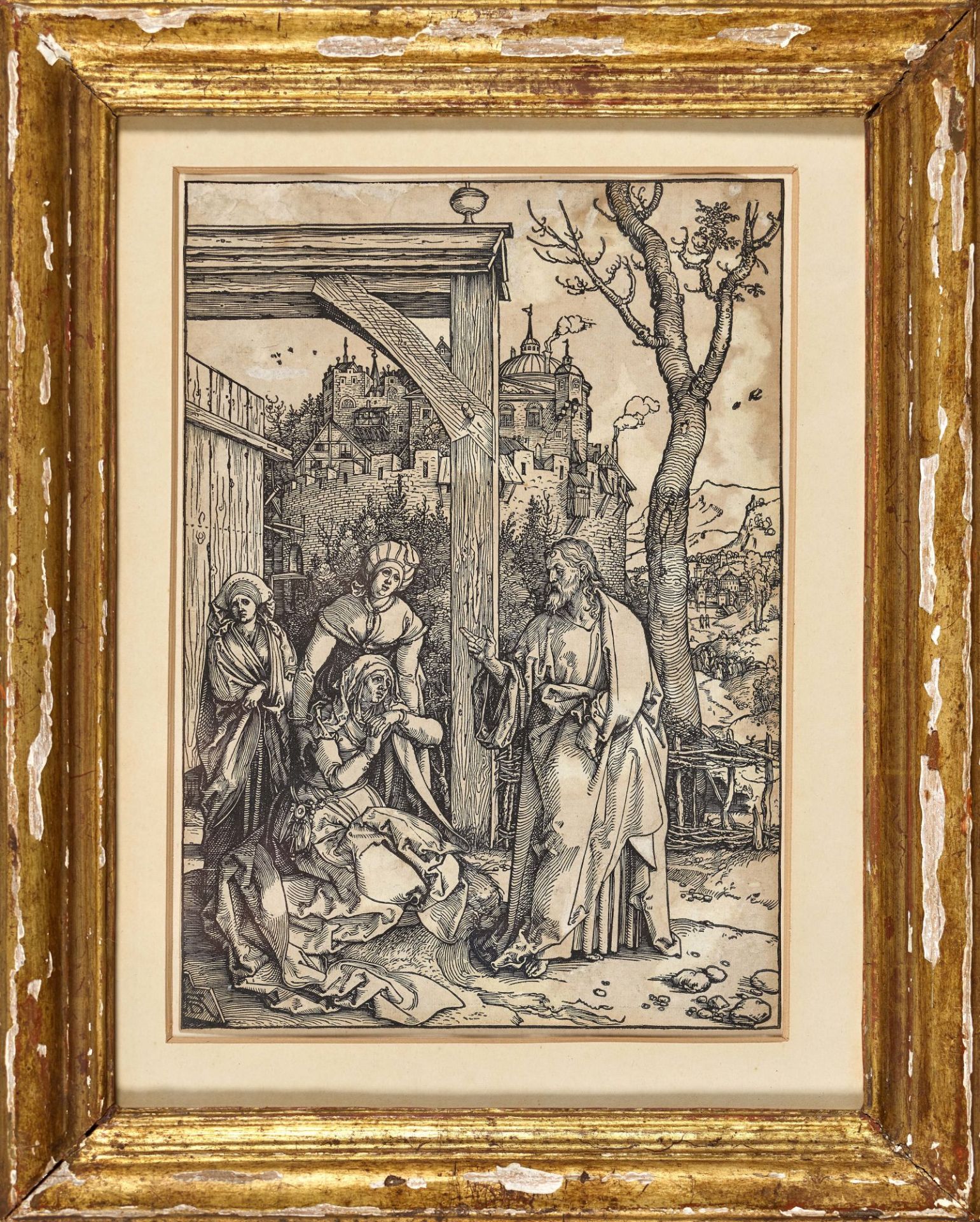 DÜRER, ALBRECHT: "Christus nimmt Abschied von seiner Mutter". - Bild 2 aus 2