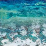 ACHILLEOS-STÄUBLI, ANNA: Encaustic seascape.