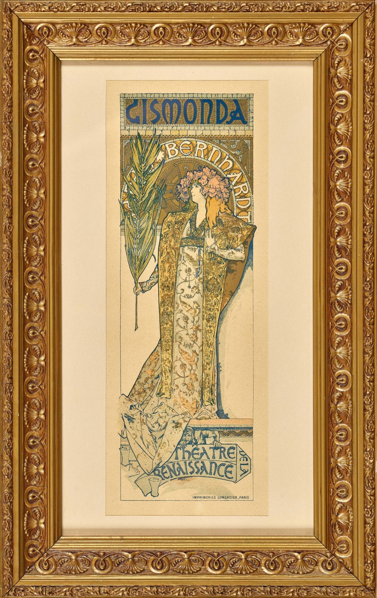 MUCHA, ALFONS: "Gismonda". - Image 2 of 2