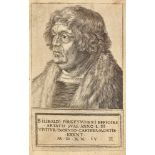 ULRICH, HEINRICH, DÜRER, ALBRECHT: "Bilibaldi Pirkeymeri effigies aetatis svae Anno LIII...".