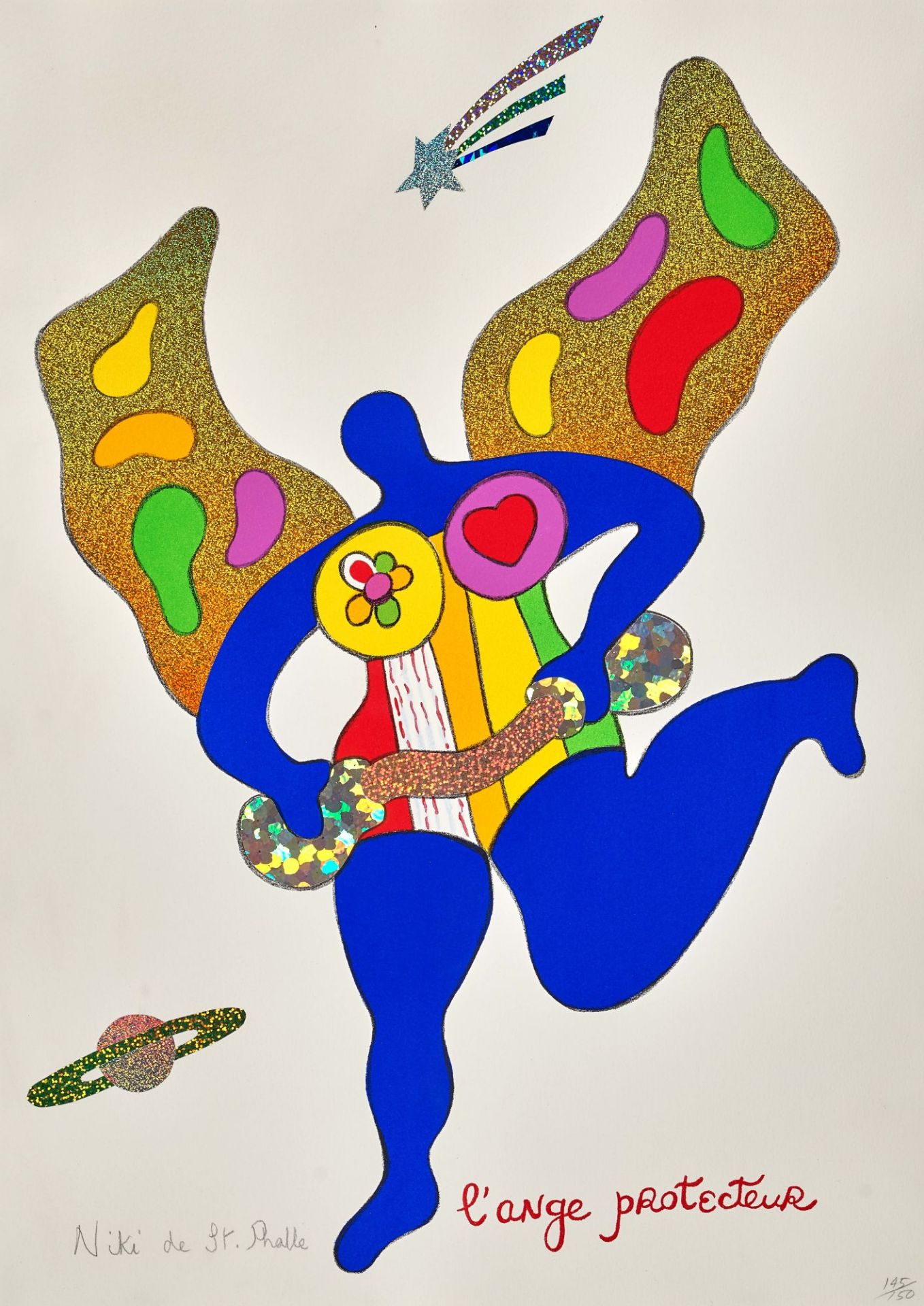 SAINT PHALLE, NIKI DE: "L'ange protecteur".