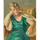 GIMMI, WILHELM: "Femme au fauteuil".