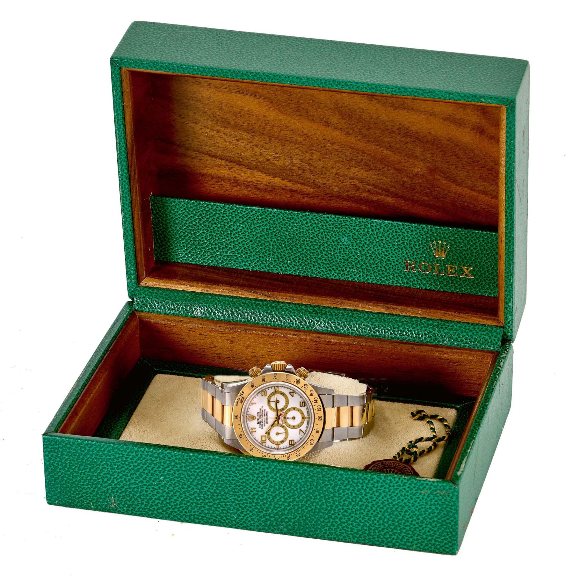 ROLEX: Herrenarmbanduhr "Oyster Perpetual, Daytona". - Bild 2 aus 2