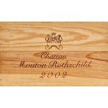 CHÂTEAU MOUTON ROTHSCHILD: Pauillac, Premier Grand Cru Classé, 2002.