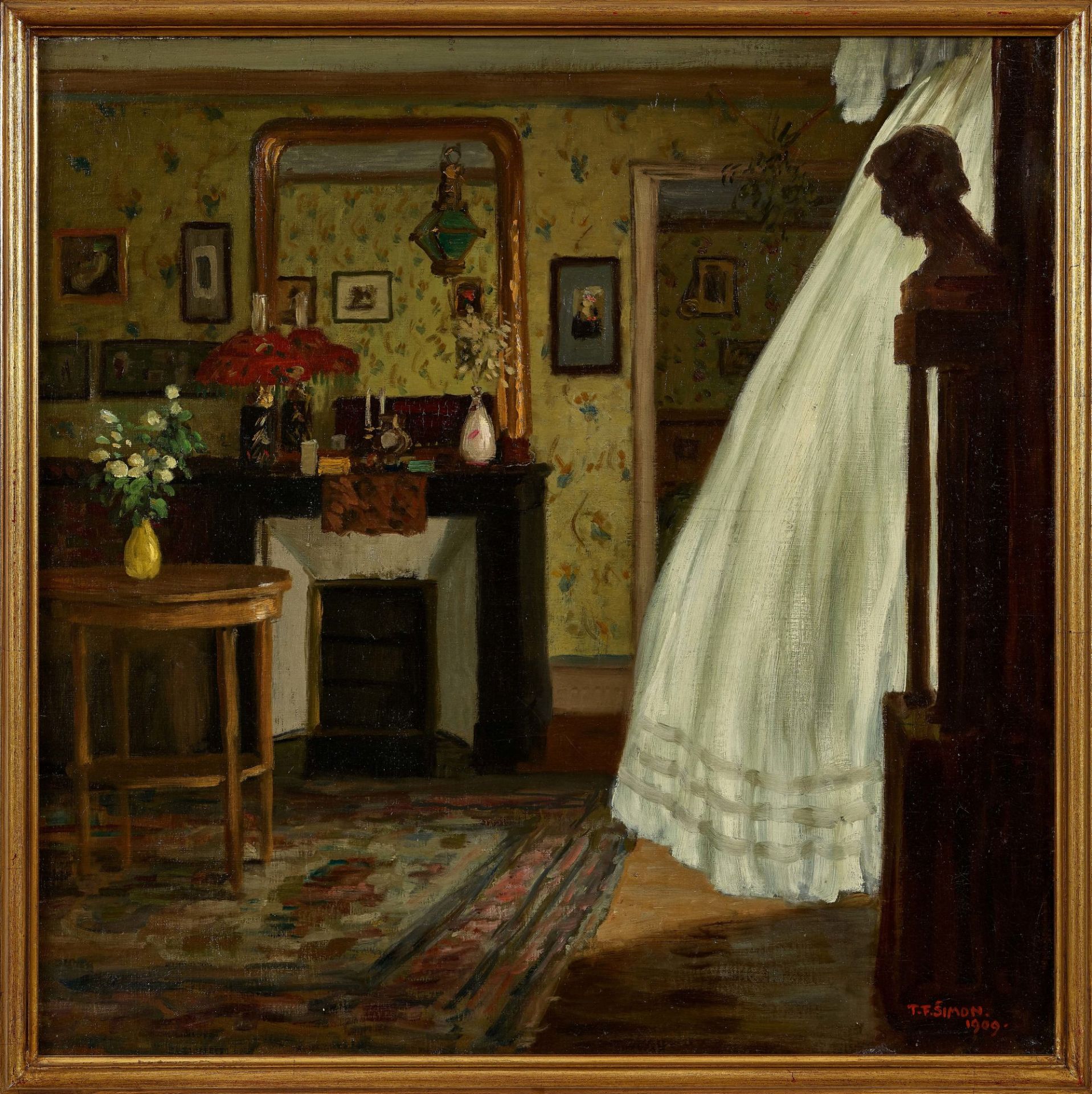 SIMON, TAVIK FRANTISEK: "Francouzky interieur" (Französisches Interieur). - Image 2 of 4