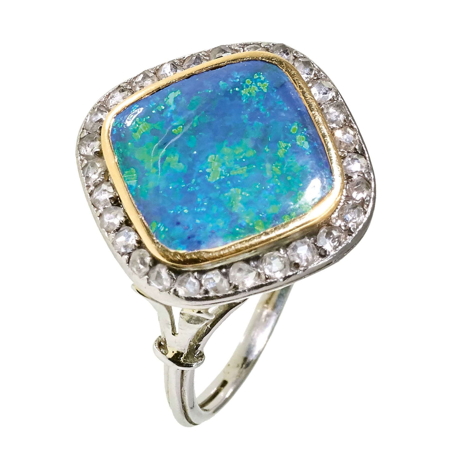 OPAL-DIAMANT-RING