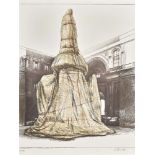 CHRISTO (EIGTL. JAVACHEFF, CHRISTO): "Wrapped Monument to Leonardo".