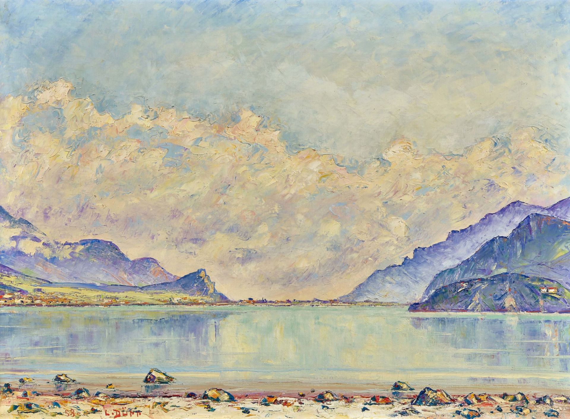 DÜRR, LOUIS: "Brienzersee".