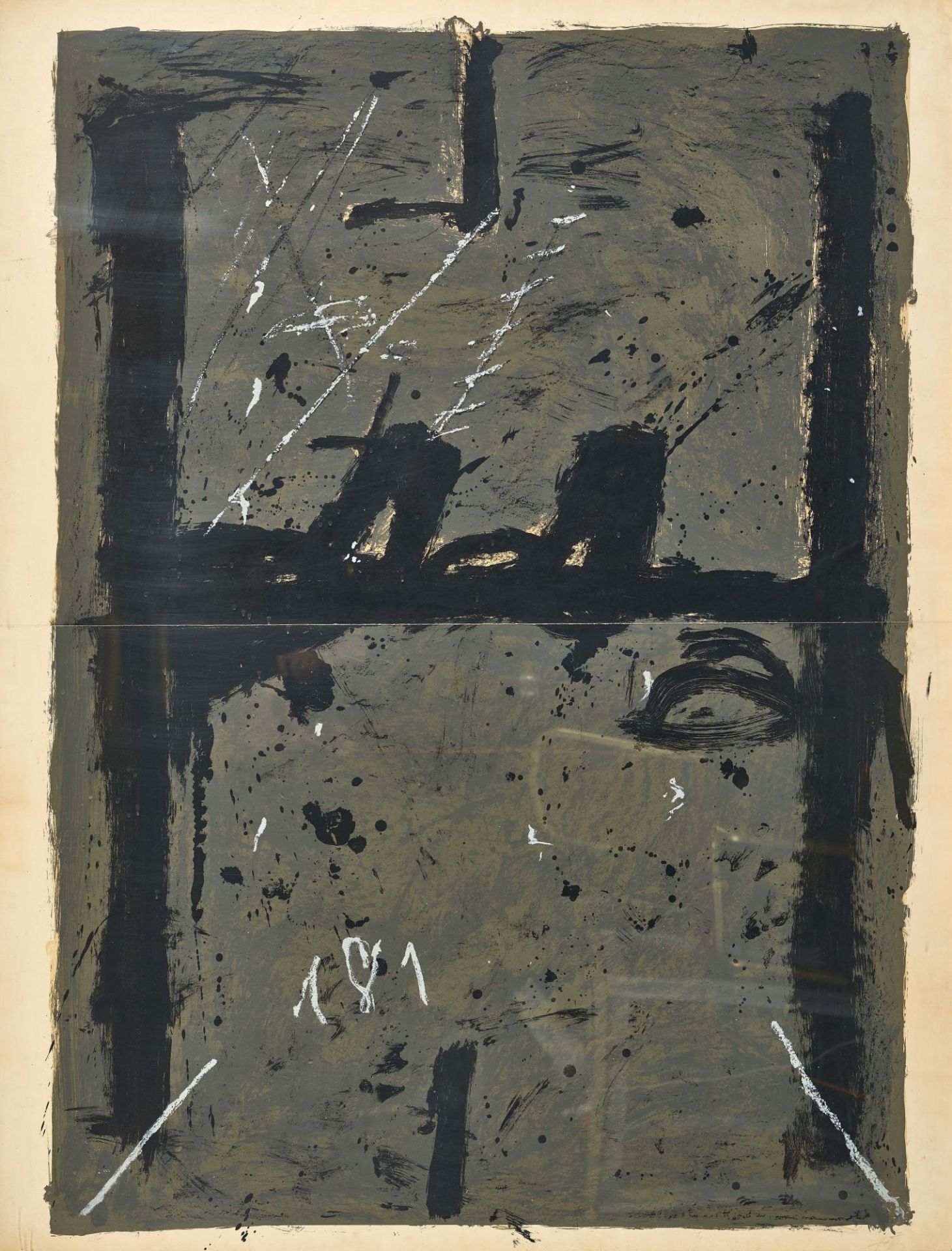 TÀPIES, ANTONI: "La grande grise".