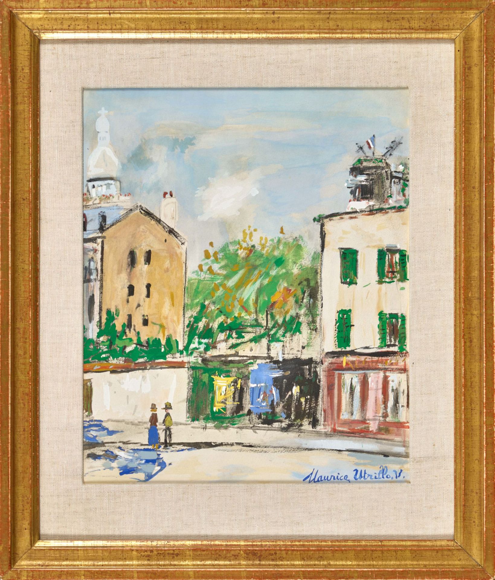 UTRILLO, MAURICE: "Le village inspiré". - Image 2 of 2
